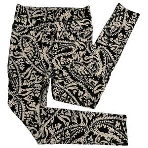Free People Movement City Leggings Black Combo Print Medium